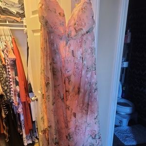 Pink blush NWT maternity dress